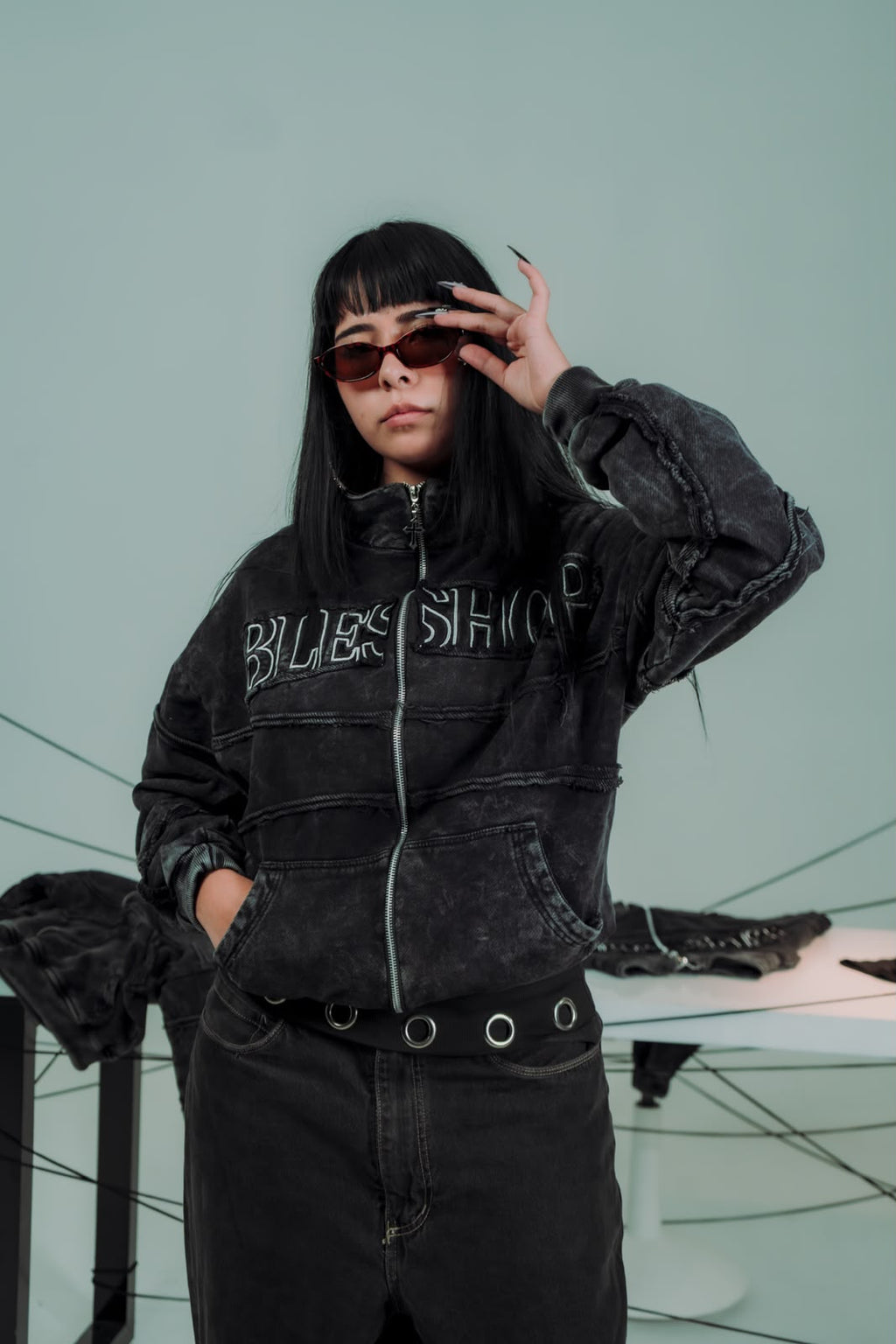 Chaqueta bordada ENREDO